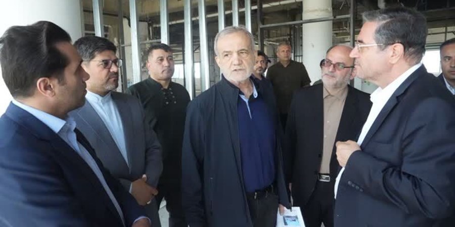 رییس‌جمهور از روند احداث بیمارستان ۴۵۰ تخت‌خوابی شهید بهشتی ارومیه بازدید کرد