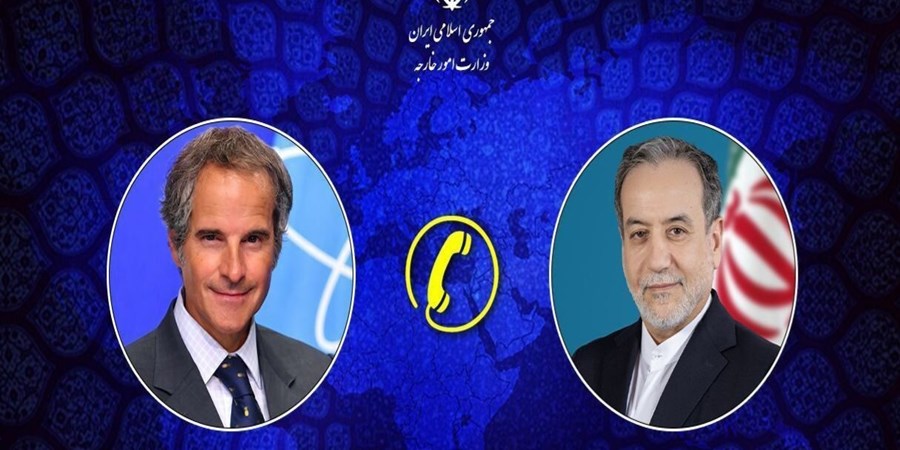 گفت وگوی مدیرکل آژانس بین‌المللی انرژی اتمی با عراقچی