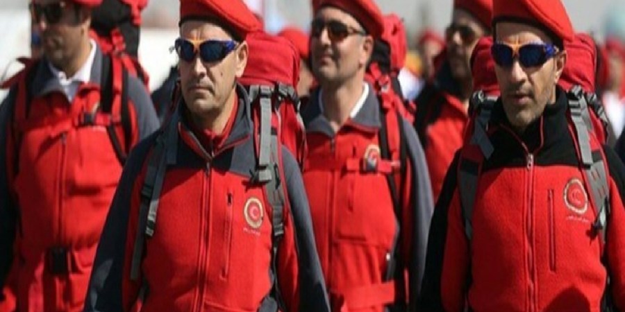 عملیات گسترده هلال‌احمر در مهار حریق جنگل‌های هیرکانی