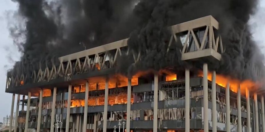  فیلم حادثه ساختمان شیشه‌ای پروانه ساخت گرفت