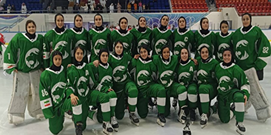 جام آسیایی هاکی روی یخ زنان ۲۰۲۵؛ پیروزی تیم دختران ایران برابر بزرگسالان امارات