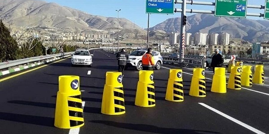 انسداد ۲۴ ساعته جاده کرج چالوس از امشب