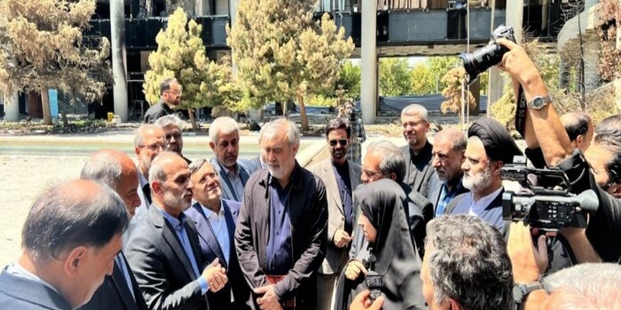 بازدید اعضای کمیسیون امنیت ملی و سیاست خارجی مجلس از ساختمان شیشه‌ای صدا و سیما